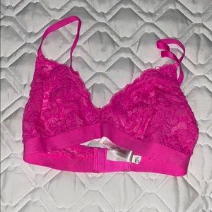 Pink bralette